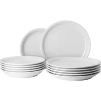 Thomas Porzellan Tafelservice Thomas Trend Weiss Tafelservice 12 tlg., 6 Personen, Porzellan