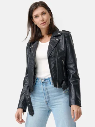 Tazzio Damen Lederjacke