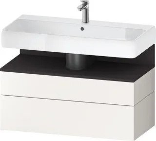 Duravit Qatego Waschtischunterbau wandhängend Weiß Supermatt 990x470x590 mm - QA4395080840000 QA4395080840000