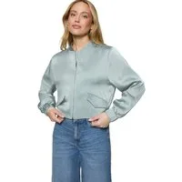 Zero Jackenblazer Damen langarm Material.