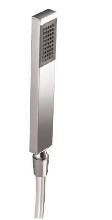 HSK Design-Handbrause Eckig, chrom 1100017