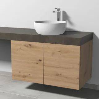 Sanipa Waschtischunterbau mit Türen 2morrow (P2364) 510x900x520 Eiche-Natural-Touch, P236485 P236485