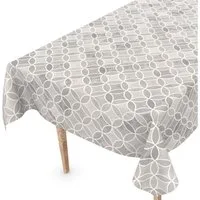 ANRO Tischdecke Wachstuchtischdecke abwaschbar auch für Garten (Einzelstück 1-tlg), Geprägt 140x100cm wasserabweisend