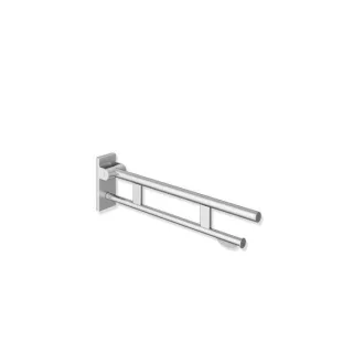 Hewi System 900 Stützklappgriff 900.50.106XA Ausladung 700 mm, Edelstahl matt geschliffen, WC-Papierhalter