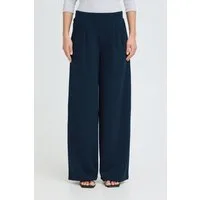 OXMO Loungehose OXNTanja Wide Pant mit Bundfalten - Loose Fit