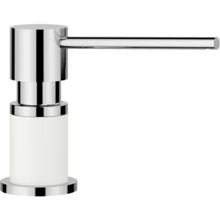 Blanco Spülmittelspender 525814 300ml, SILGRANIT-Look silgranitweiß/chrom