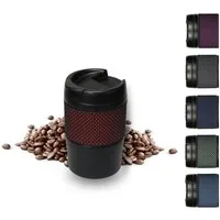 elasto Thermobecher Temptation Kaffeebecher to go Thermo 300ml Becher mit Deckel, Isolierbecher, Teebecher, Termobecher, Coffee to go Becher, coffee mug