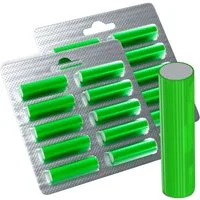 VIOKS Duftstäbchen Duftstäbchen grün (20-St), im Blister für Staubsaugerbeutel