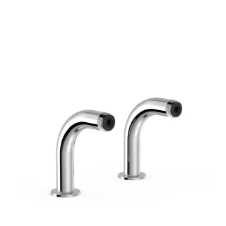 Tres Wasseranschlusswinkel zur Installation der Wannenrandarmatur. , 29987001 29987001