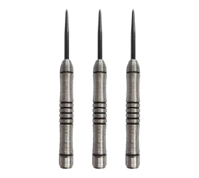 McDart Black Ring Steeldart-Barrels - 24g