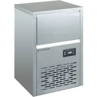 GastroHero Elektrischer Eiswürfelbereiter Eiswürfelbereiter ECO 40 kg Eiswürfelmaschine Edelstahl