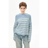 Armedangels Strickpullover MERINAA STRIPES Strickpullover aus Bio-Baumwolle Loose Fit