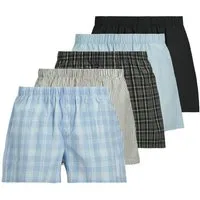 Jack & Jones Boxershorts JACMILANO WOVEN BOXERS 5 PACK NOOS (Packung, 5-St)