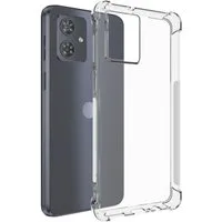 mtb more energy Smartphone-Hülle Clear Armor Case für Motorola Moto G54 5G (XT-2343-1, 6.5), Transparente TPU Schutzhülle Case Backcover mit Anti-Shock Verstärkung