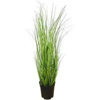 Kunstgras Kunstpflanze Gras, GRASBUSCH IM TOPF. Ca. 50cm. OHNE Übertopf., Gasper