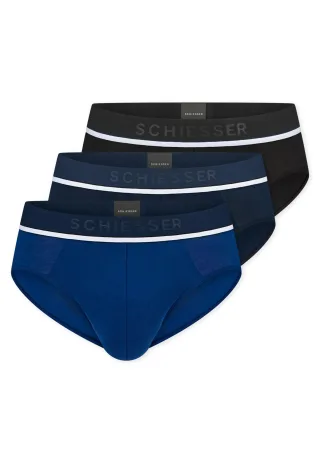 SCHIESSER - 3PACK Rio-Slip sortiert 2 - Gr. - 8