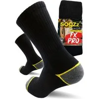 sogzz Arbeitssocken Work FX PRO, Premium Socken aus 85% Baumwolle, Gr. 35-50, Herren Damen (Work FX PRO, 8-Paar)