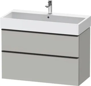 Duravit D-Neo Waschtischunterbau wandhängend Betongrau Matt 984x442x625 mm - DE43740BD070000 DE43740BD070000