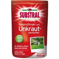 Substral Rasendünger Rasen-Dünger mit Unkrautvernichter, 9 kg