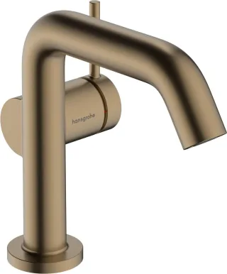 Hansgrohe Waschtischarmatur 110 Tecturis S Fine CoolStart m.Push-Open Ablaufgarnitur, brushed bronze 73322140