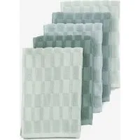 Next Geschirrtuch 5er-Set Frottee-Geschirrtücher aus 100 % Baumwolle, (5-tlg)