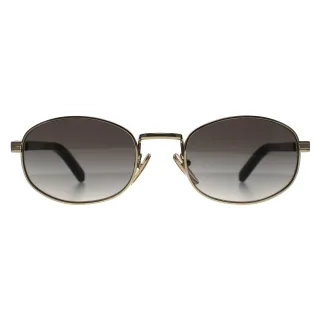 Prada PRB53S ZVN02C blassgoldene Sonnenbrille mit grauem Farbverlauf