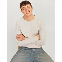 Jack & Jones Rundhalspullover JJECOOPER KNIT CREW NECK NOOS in Strick Optik