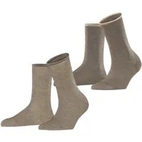 Esprit Socken Allover Stripe 2-Pack Socken aus Biobaumwolle (2-Paar) aus Biobaumwolle