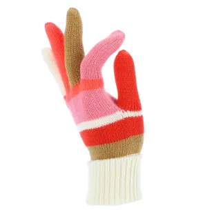 Halsüberkopf Accessoires - Handschuh Streifen unregelmäßig multi - Gr. - OS