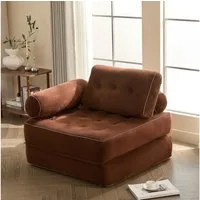 LITBIRD Schlafsofa faltbar, 4-in-1 Multifunktionssofa, Sitzsack-Sofa, Relaxsessel, 1 Teile, Spielsofa & Gästebett für kleine Räume