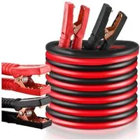 Youyijia 2 x 6m Starthilfekabel 12 Volt/24 Volt 1500 Amp Überbrückungskabel Starthilfekabel