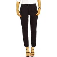 be styled Chinohose Medium Waist Tapered bunte Chinohose - Damen - j20L-1 mit Stretch-Anteil
