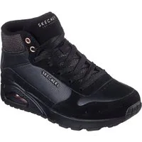 Skechers UNO-STACRE SHINE Keilsneaker High Top Sneaker, Schnürboots mit Luftkammern Sohle