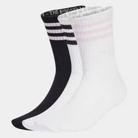 adidas Originals Sportsocken 3-STREIFEN CREW 3ER-PACK (3-Paar) knöchellange Passform, mit 3-Streifen