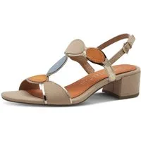 MARCO TOZZI Sandalette, Blockabsatz, Sommerschuh, Riemchensandale mit verstellbarer Schnalle