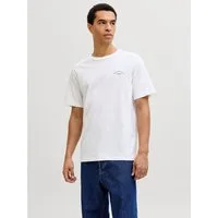 Jack & Jones Rundhalsshirt JJCOLLEGE LOGO TEE SS CREW NECK