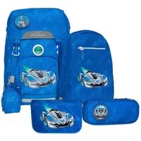 Beckmann Schulranzen Classic (6tlg., inkl. Sportrucksack, Federmäppchen, Schlamperrolle und Buttons)
