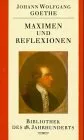 Maximen und Reflexionen