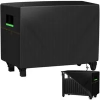 LuxusKollektion Grill-Schutzhülle Grillabdeckung Beistelltisch 145x65x100cm 420D wasserdicht winddicht