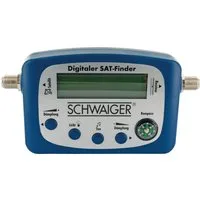 Schwaiger Satfinder 715170 (besonders f?r ASTRA und EUTELSAT geeignet, Stromversorgung ?ber angeschlossenen Receiver), Kompass f?r exakte horizontale Ausrichtung