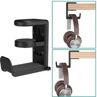 FELIXLEO Kopfhörerständer Gaming Headset Kopfhörer Haken Halter Kopfhörerständer bis 1,65 Zoll, (1-tlg)