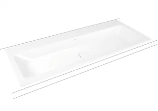 Kaldewei Einbauwaschtisch CONO EINBAUWASCHTISCH Mod.3082, 1200x500, sm100,PEFF,AD  901806003676