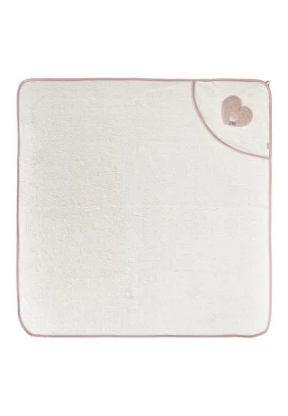 Sterntaler Kapuzen Badetuch Emmi Girl 100x100 ecru