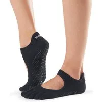 ToeSox Sportsocken Toesox full toe BELLARINA / TEC / ULTRA Logo auf der Ferse und in der Gummierung der Sohle