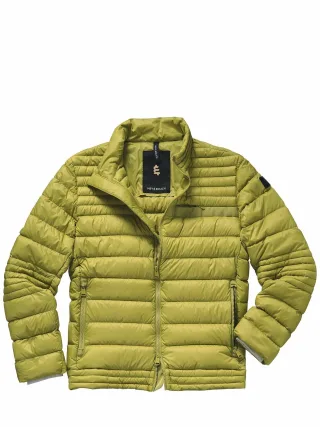 Mey & Edlich Herren Ultraleichte Steppjacke Blau 100 % Polyamid
