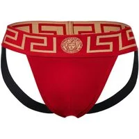 Versace Tanga Herren Jockstrap 1er Pack Baumwolle (Packung, 1er Pack)