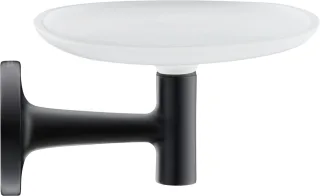 Duravit Starck T Seifenschale Schwarz Matt 140x119x66 mm - 0099334600 0099334600
