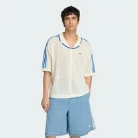 adidas Originals T-Shirt RESORT HEMD, GEWIRKTES MATERIAL (1-tlg)