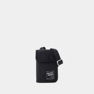 Neck Pouch "the Traveller" - Maison Kitsune - Synthetik - Schwarz