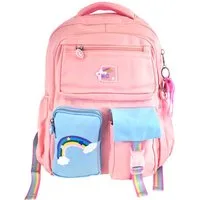 WS-Trend Kinderrucksack Regenbogen Mädchen Rucksack Backpack Tasche Schultasche, 45 x 30 x 20 cm